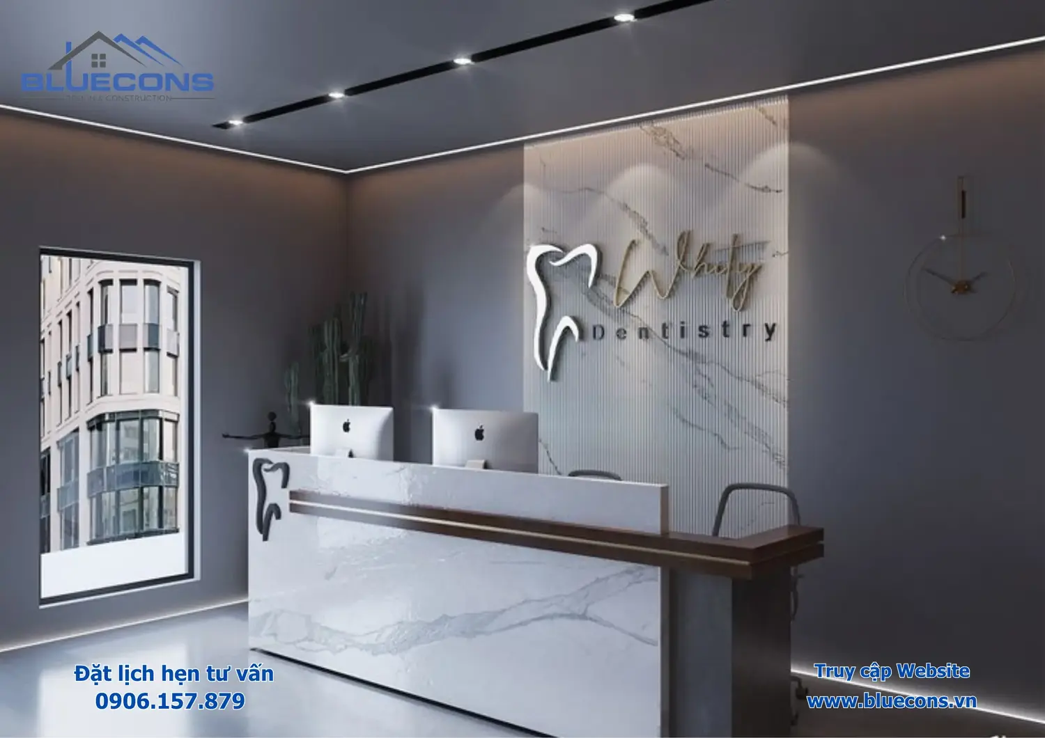 Thiết kế quầy lễ tân đẹp cạnh tranh trên thị trường 4 Thiết kế quầy lễ tân đẹp cạnh tranh trên thị trường
