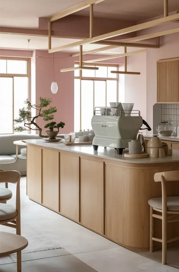 Thiết kế quầy pha chế cafe (2) Thiết kế quầy pha chế cafe (2)