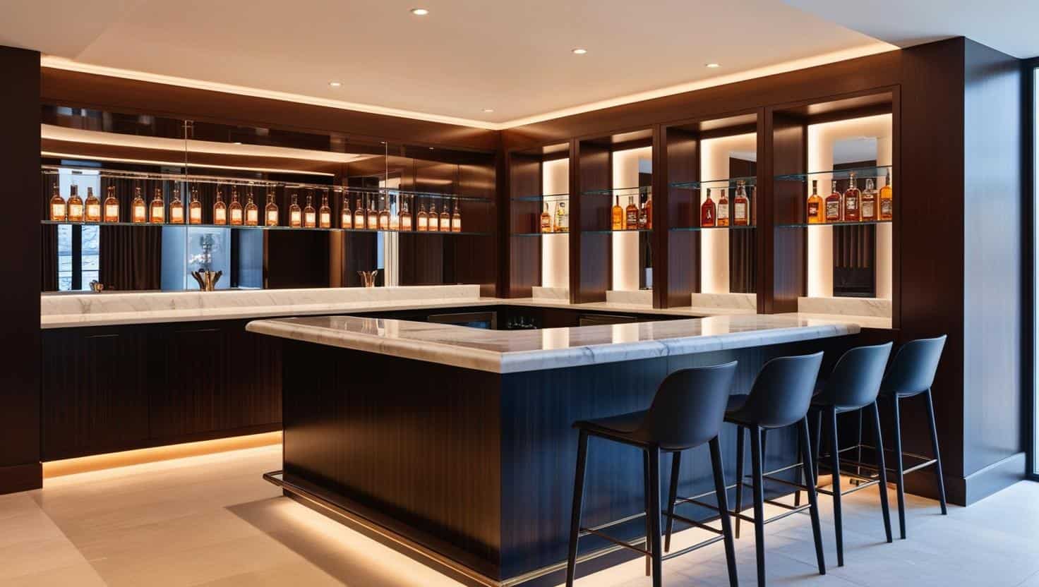 Thiết kế quầy pha chế hiện đại 20m2 (1) Thiết kế quầy pha chế hiện đại 20m2 (1)