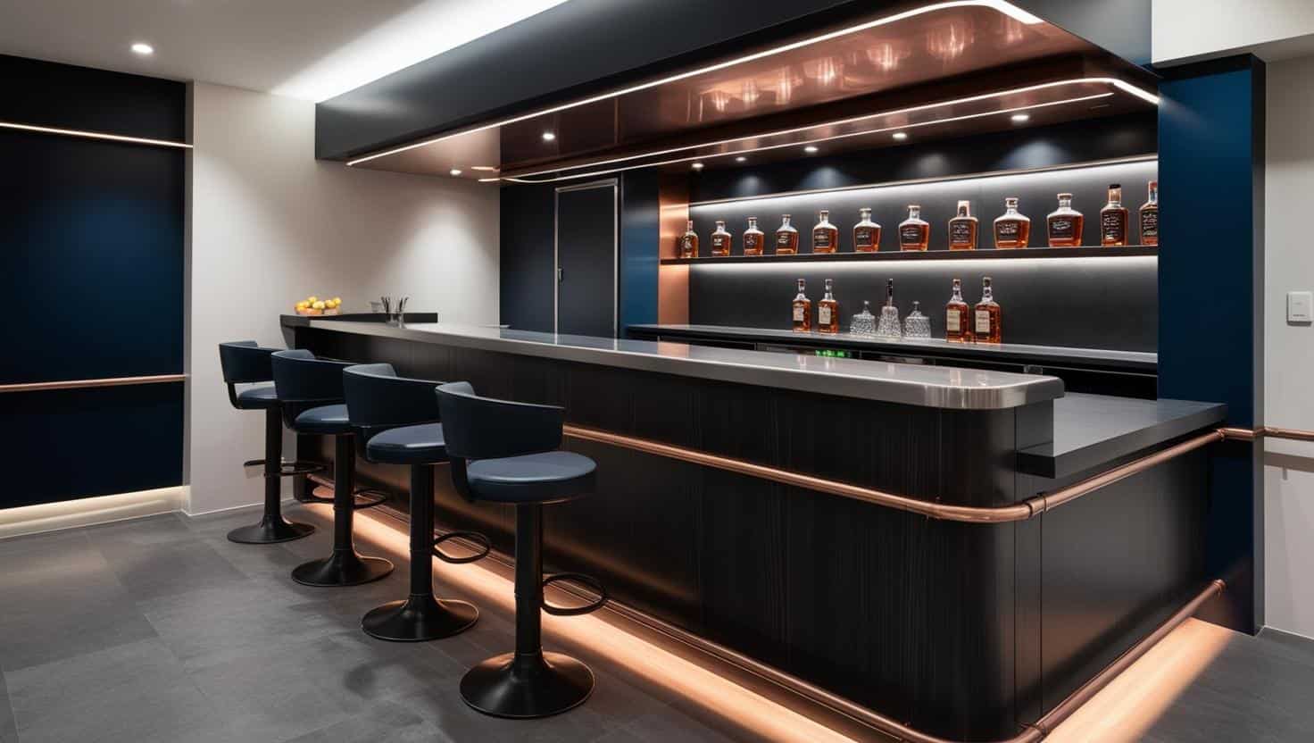 Thiết kế quầy pha chế hiện đại 20m2 (10) Thiết kế quầy pha chế hiện đại 20m2 (10)