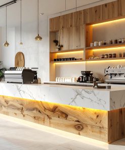 Thiết kế quầy pha chế quán cafe đẹp (4)