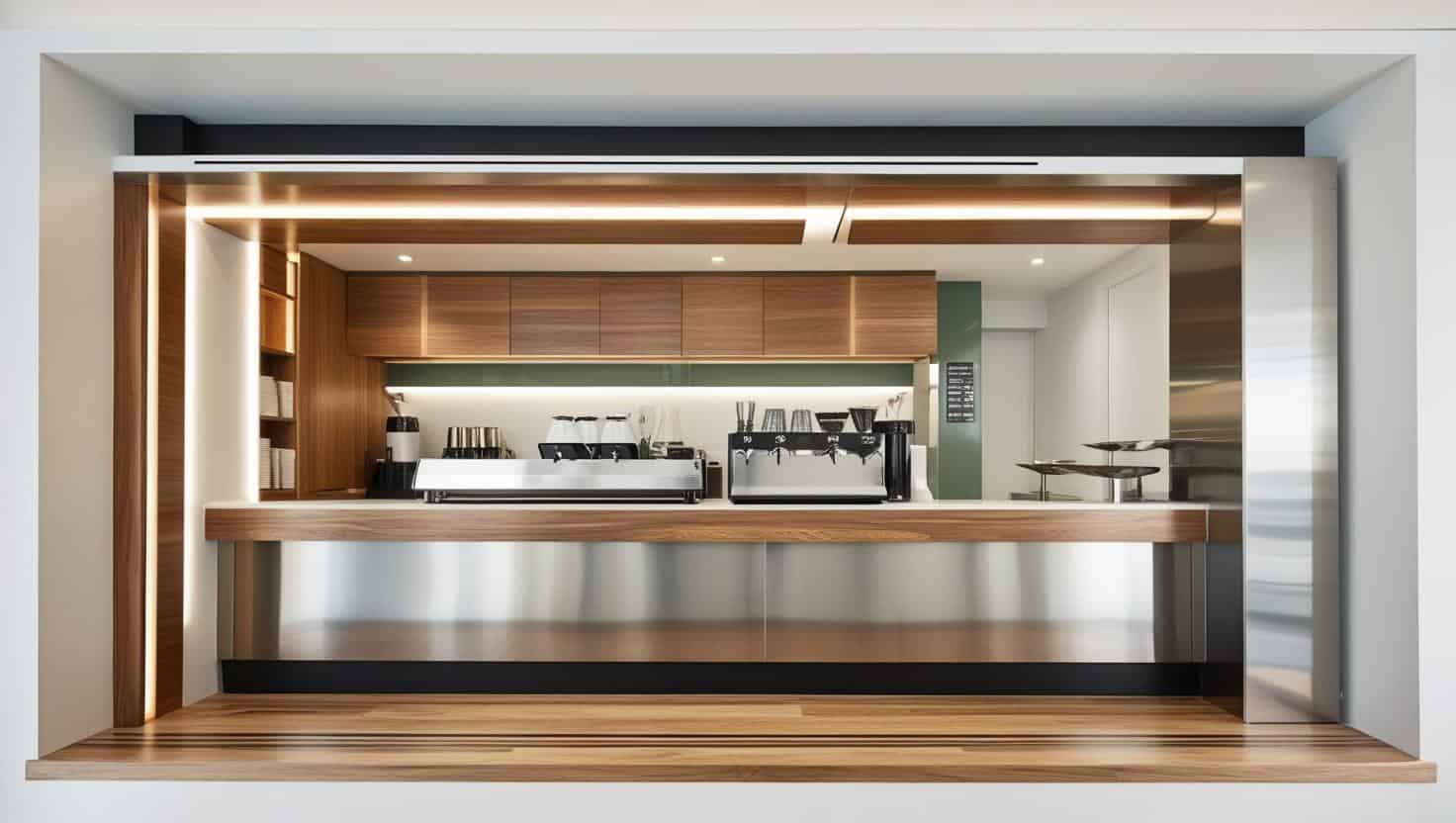 Thiết kế quầy quán cafe nhỏ hiện đại 10m2 (2) Thiết kế quầy quán cafe nhỏ hiện đại 10m2 (2)