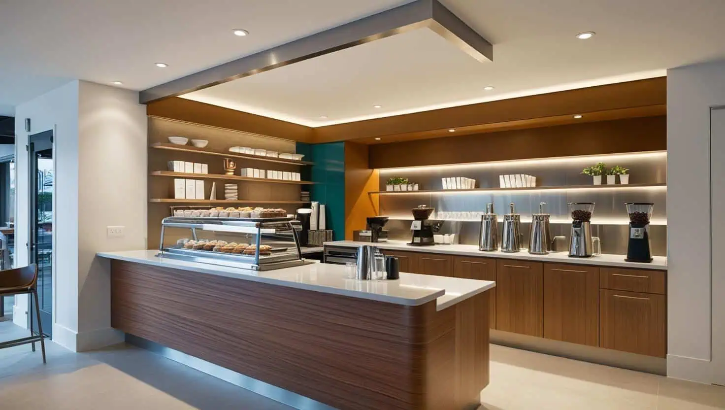 Thiết kế quầy quán cafe nhỏ hiện đại 10m2 (6) Thiết kế quầy quán cafe nhỏ hiện đại 10m2 (6)