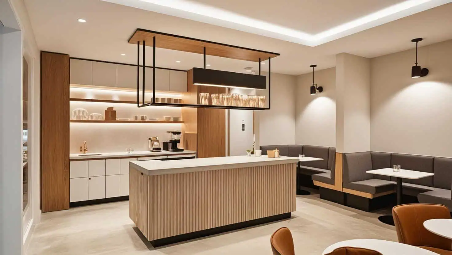 Thiết kế quầy quán cafe nhỏ hiện đại 10m2 Thiết kế quầy quán cafe nhỏ hiện đại 10m2
