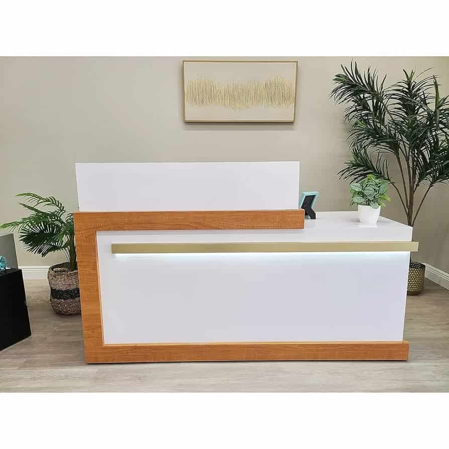 Thiết kế quầy thu ngân gỗ công nghiệp 5 Thiết kế quầy thu ngân gỗ công nghiệp 5