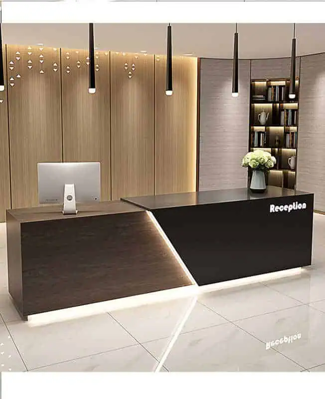 Thiết kế quầy thu ngân gỗ công nghiệp Thiết kế quầy thu ngân gỗ công nghiệp