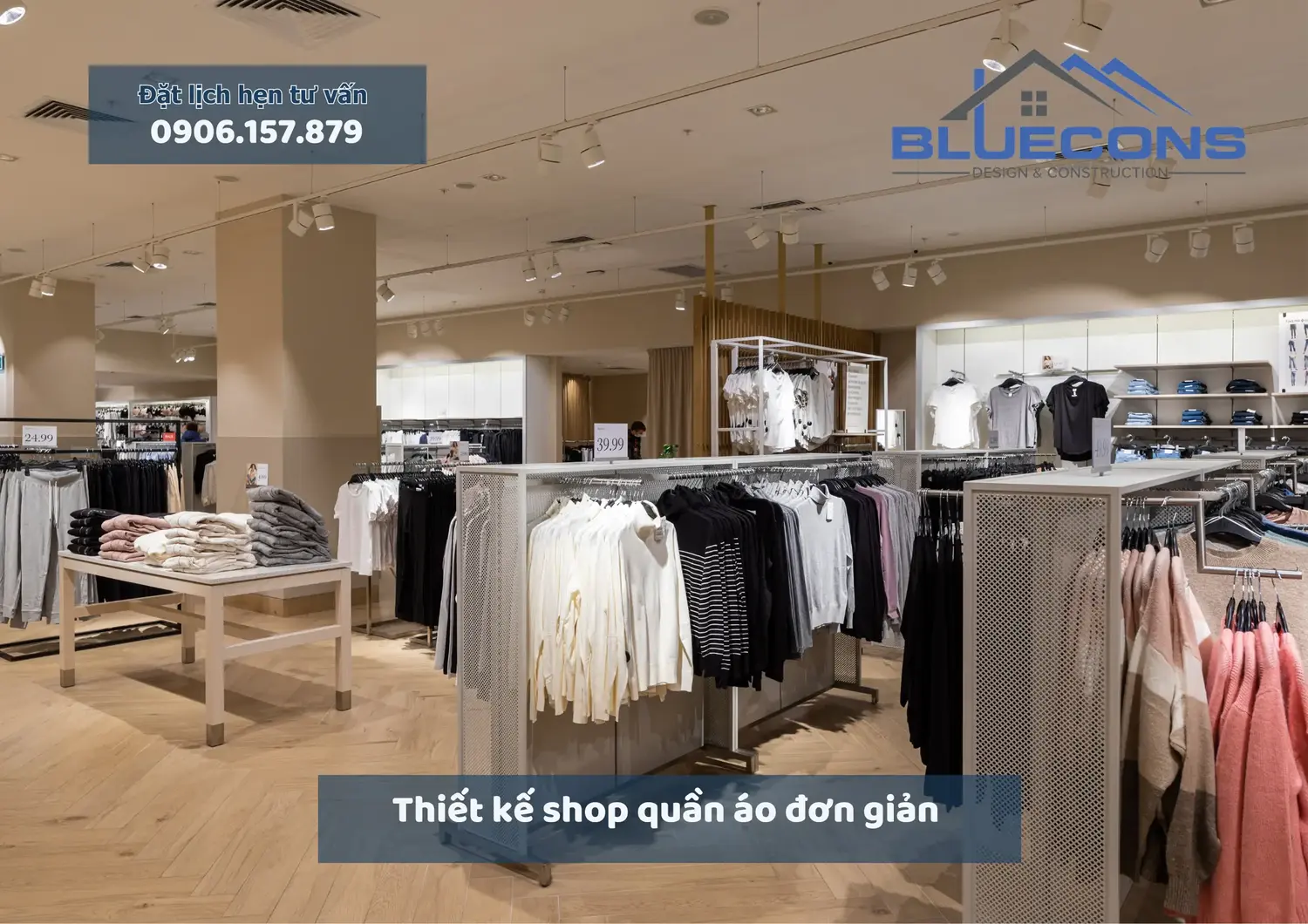 Thiết kế shop quần áo đơn giản đẹp giúp doanh số tăng vượt trội trên thị trường 2024 7 Thiết kế shop quần áo đơn giản đẹp giúp doanh số tăng vượt trội trên thị trường 2024