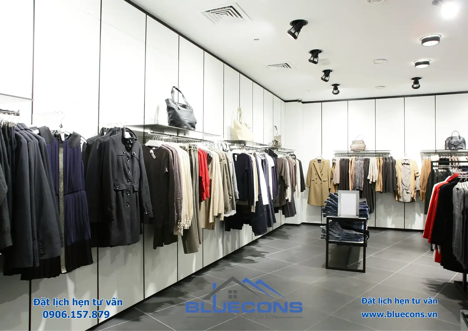 Thiết kế shop quần áo nhỏ, thiết kế shop thời trang 10m2 đẹp nhất 2024 7 Thiết kế shop quần áo nhỏ, thiết kế shop thời trang 10m2 đẹp nhất 2024