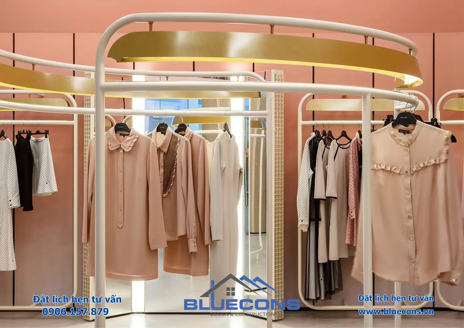 Thiết kế shop quần áo nhỏ, thiết kế shop thời trang 10m2 đẹp nhất 2024 6 Thiết kế shop quần áo nhỏ, thiết kế shop thời trang 10m2 đẹp nhất 2024