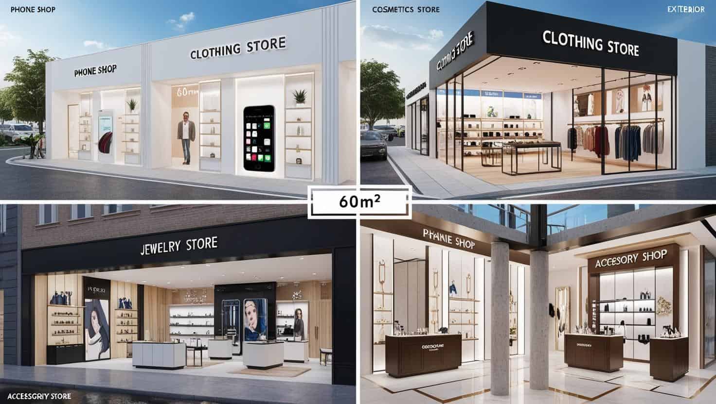 Thiết kế thi công cửa hàng điện thoại (3)
