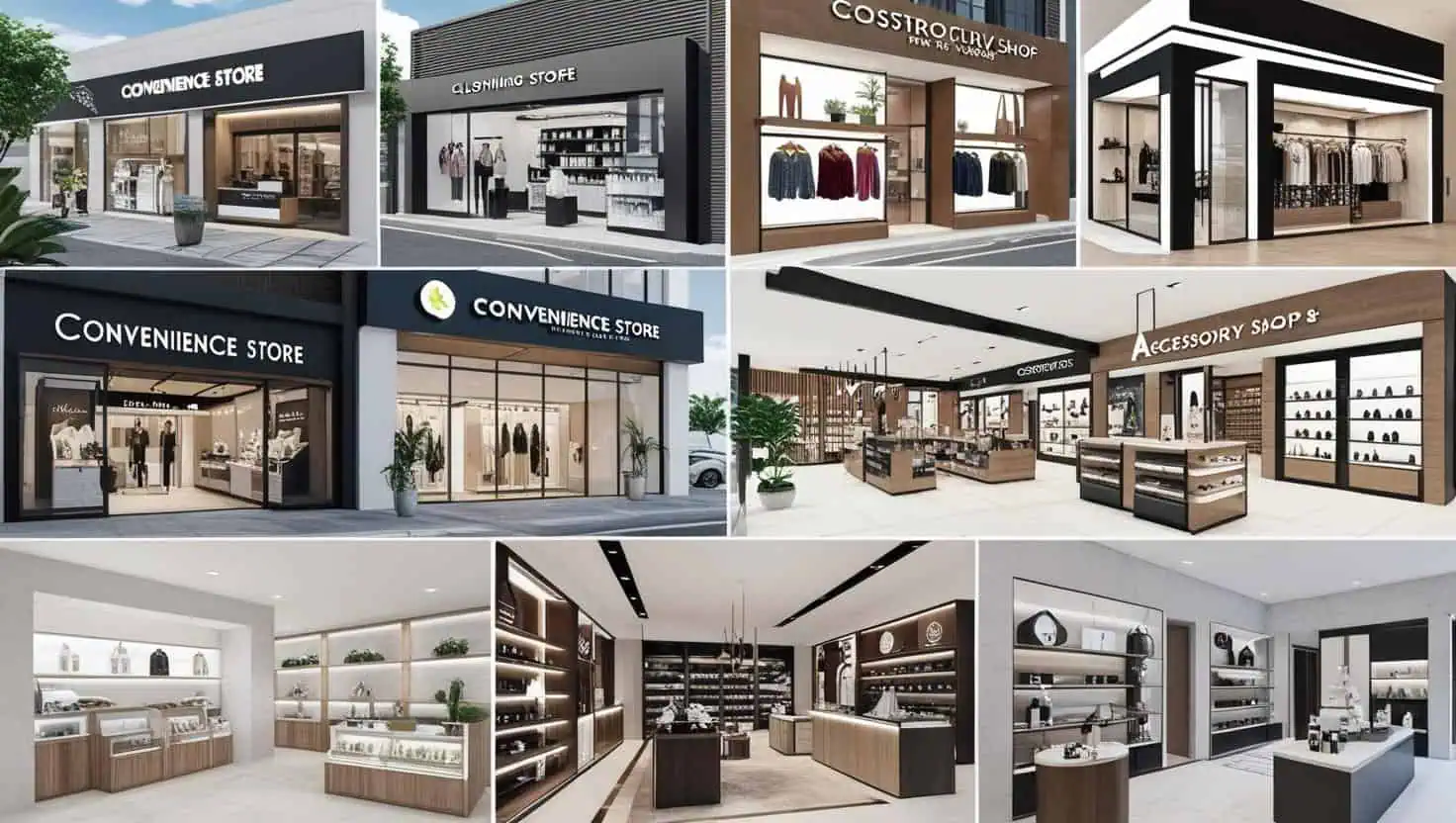 Thiết kế thi công shop quần áo (6) Thiết kế thi công shop quần áo (6)