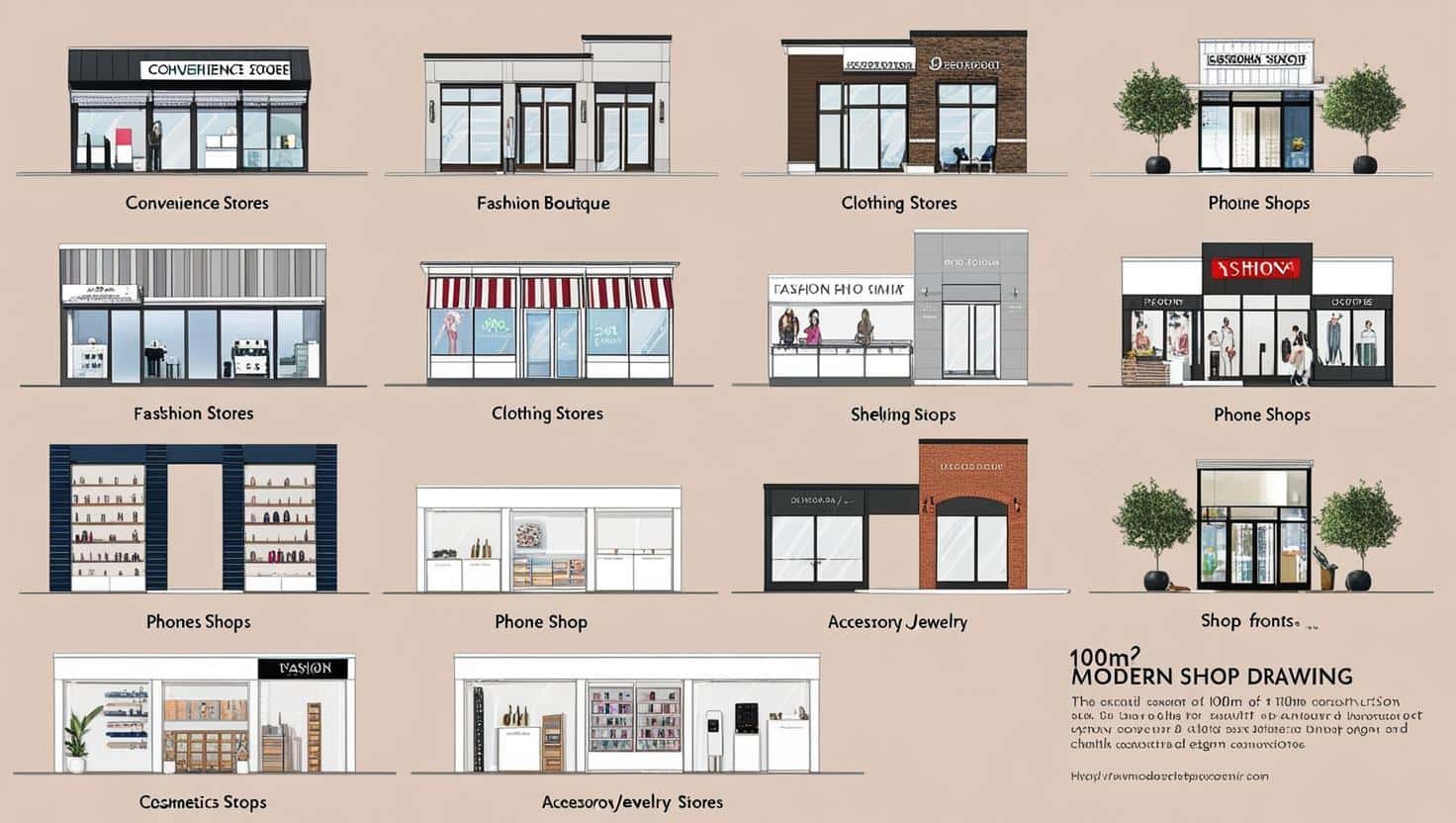 Thiết kế thi công shop quần áo (7) Thiết kế thi công shop quần áo (7)