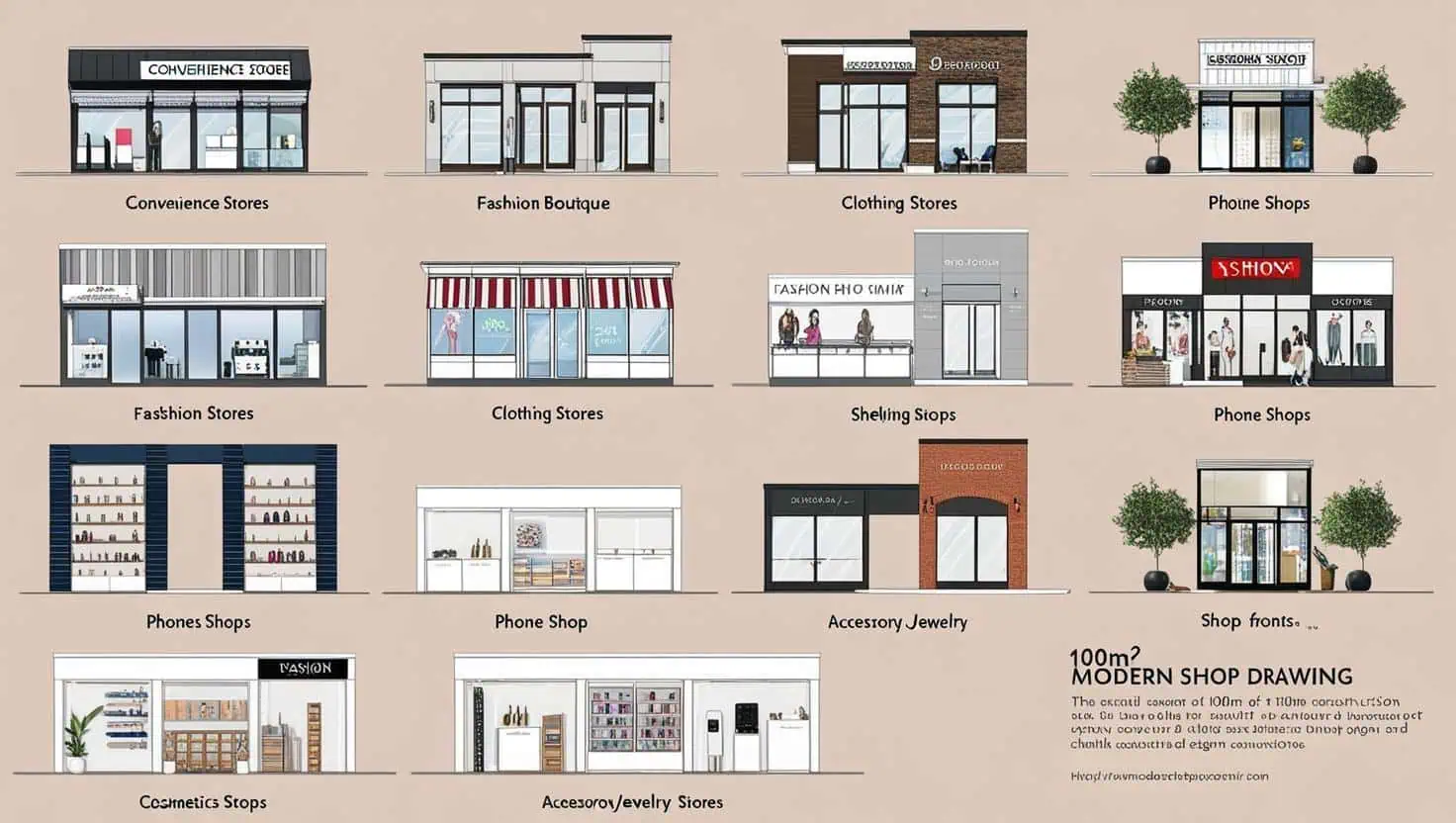 Thiết kế thi công shop quần áo (7) Thiết kế thi công shop quần áo (7)