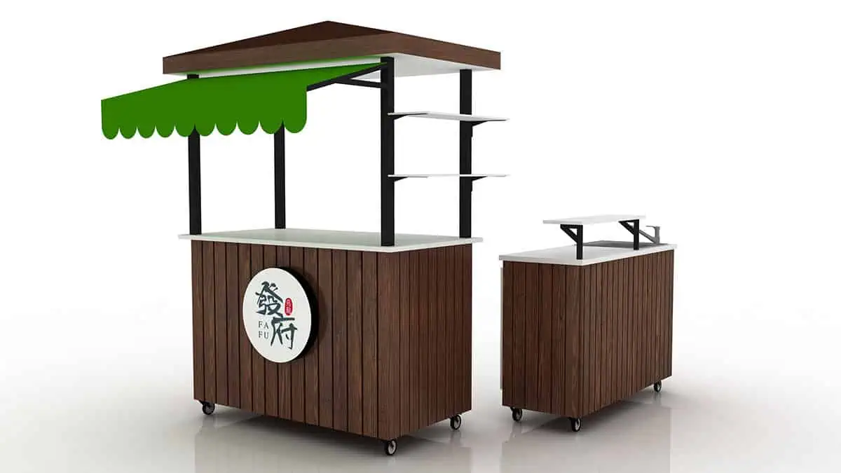 Thiết kế thi công xe cafe