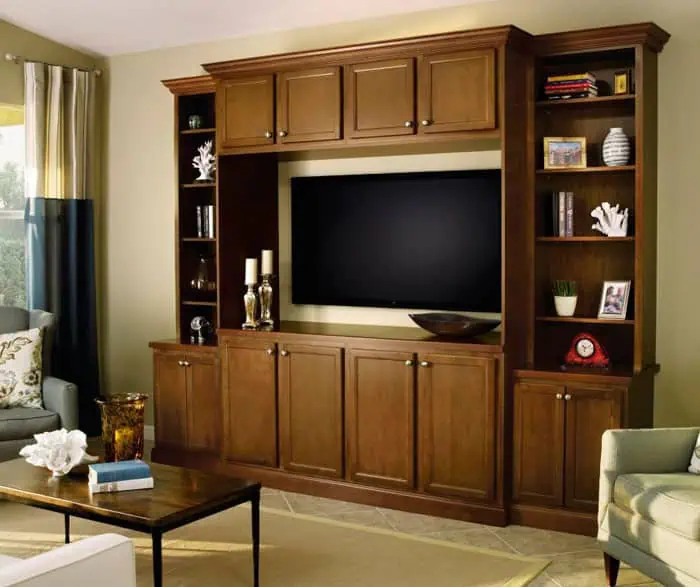 Thiết kế tủ kệ gỗ HDF