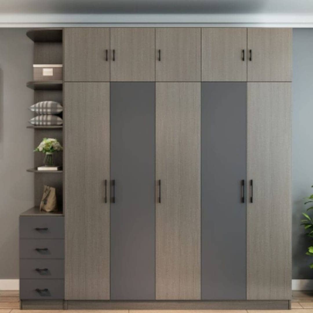 Thiết kế tủ quần áo gỗ HDF 3 Thiết kế tủ quần áo gỗ HDF 3