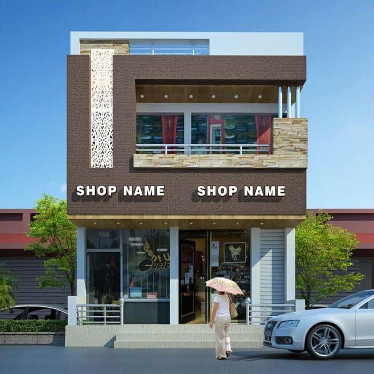 Thiết kế và thi công cửa hàng 2 Thiết kế và thi công cửa hàng 2