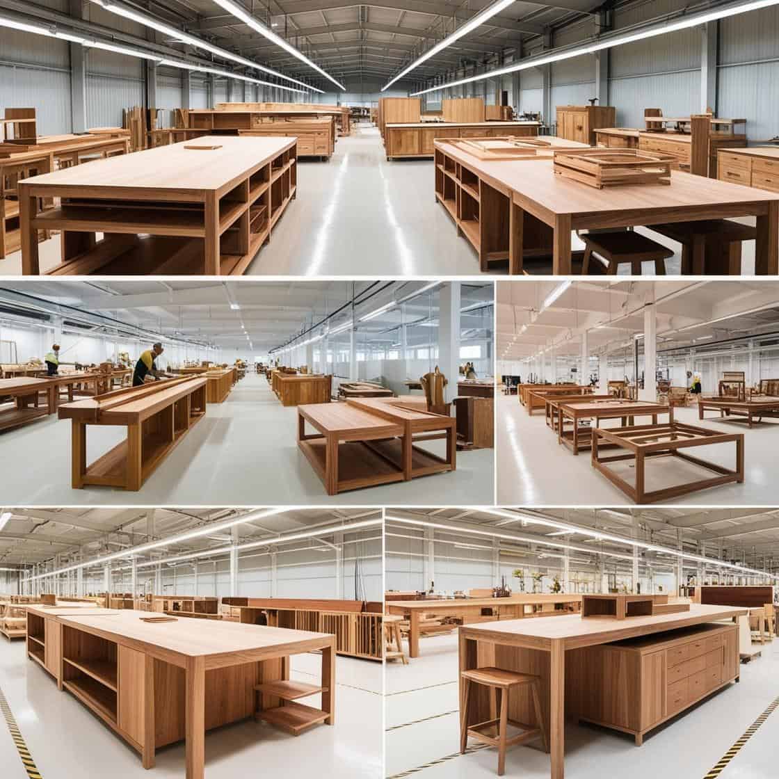 Tìm Xưởng Nội Thất Gỗ Uy Tín để Xuất Khẩu 300m2