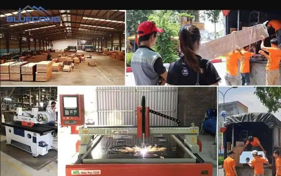 Quy trình tư vấn thiết kế nội thất với 9 bước chuyên nghiệp 11 Triển khai thi công công trình