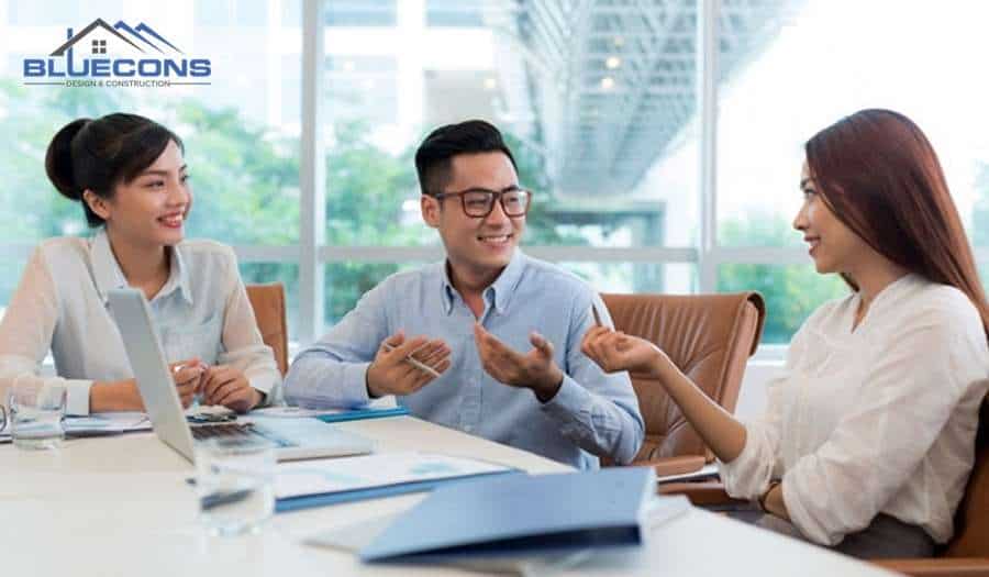 Trình bày phương án thiết kế nội thất và chỉnh sửa theo yêu cầu