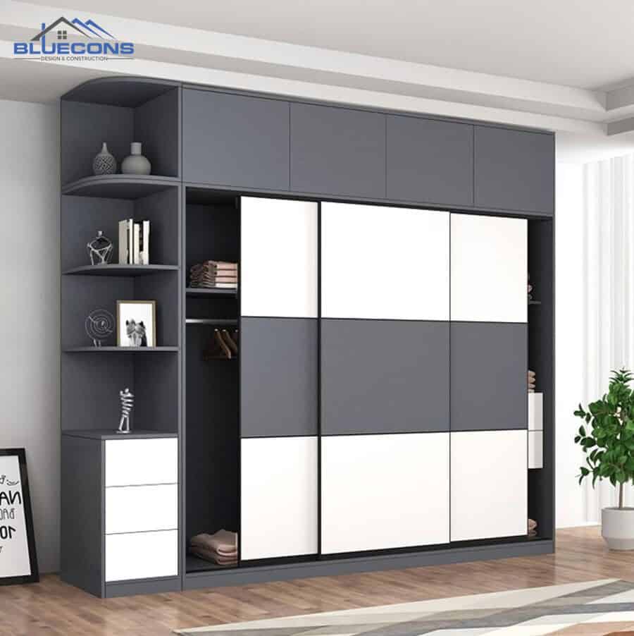 100+ mẫu Tủ Gỗ Quần Áo Giá Rẻ - Chỉ Từ 1 Triệu | Siêu Sale Mùa Hè 8 Tủ áo 3 cánh gỗ công nghiệp sang trọng