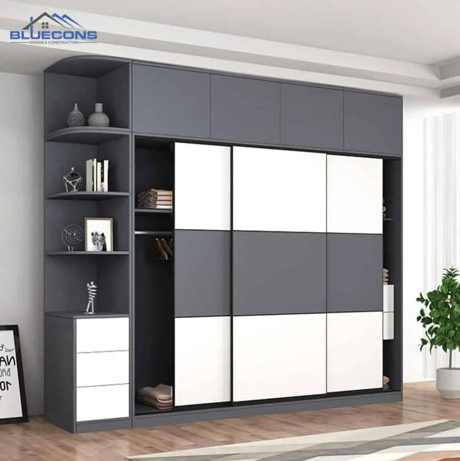 100+ mẫu Tủ Gỗ Quần Áo Giá Rẻ - Chỉ Từ 1 Triệu | Siêu Sale Mùa Hè 8 Tủ áo 3 cánh gỗ công nghiệp sang trọng