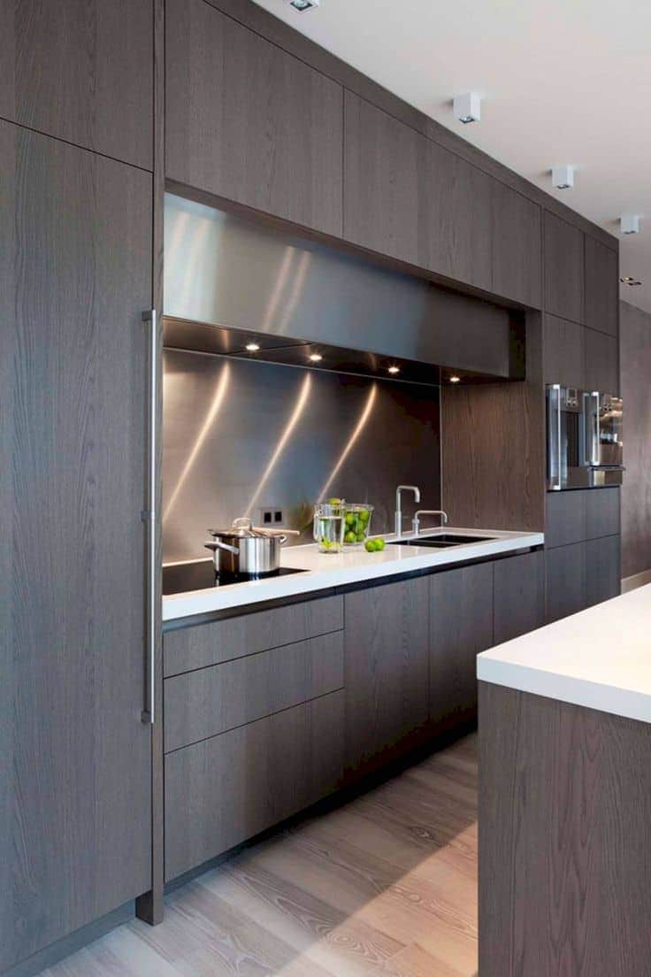 Tủ bếp HDF hiện đại 3 Tủ bếp HDF hiện đại 3