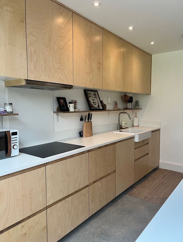 Tủ bếp gỗ plywood chống ẩm (5) Tủ bếp gỗ plywood chống ẩm (5)