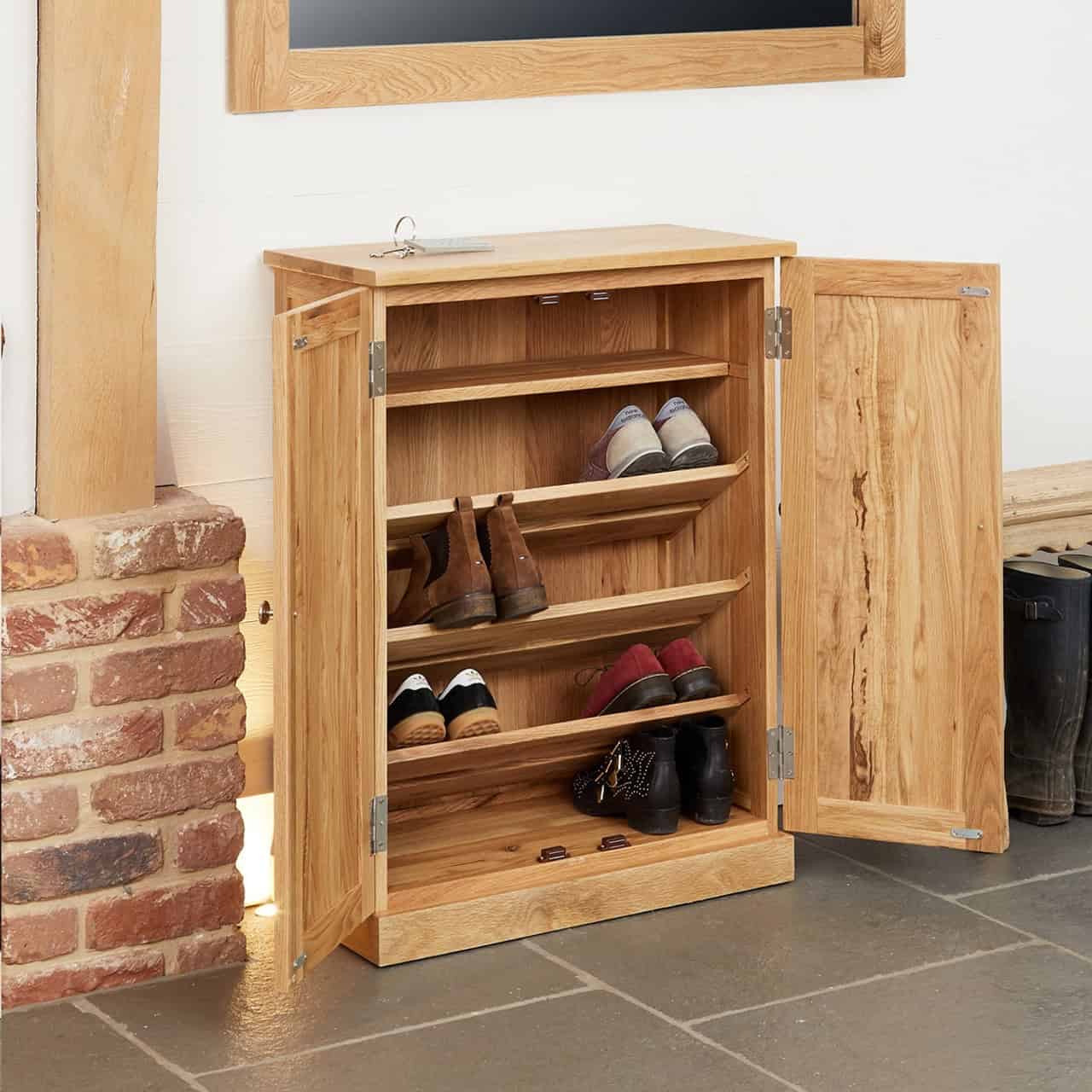 Tủ giày gỗ plywood 4 Tủ giày gỗ plywood 4