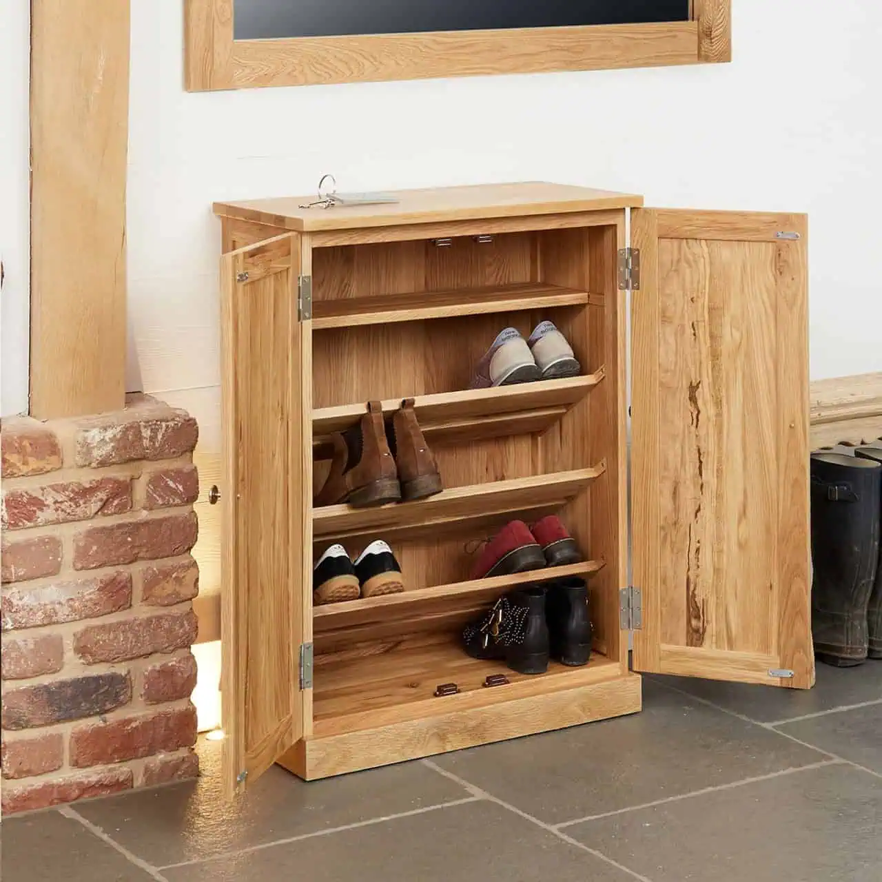 Tủ giày gỗ plywood 4 Tủ giày gỗ plywood 4