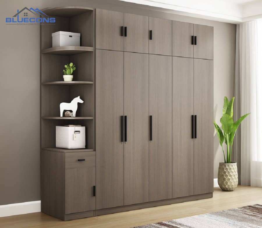 100+ mẫu Tủ Gỗ Quần Áo Giá Rẻ - Chỉ Từ 1 Triệu | Siêu Sale Mùa Hè 5 Tủ gỗ quần áo cửa mở