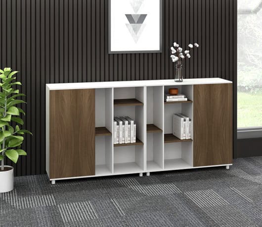 Tủ hồ sơ văn phòng gỗ HDF 2 Tủ hồ sơ văn phòng gỗ HDF 2
