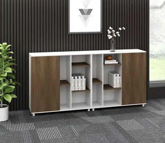 Tủ hồ sơ văn phòng gỗ HDF 2 Tủ hồ sơ văn phòng gỗ HDF 2