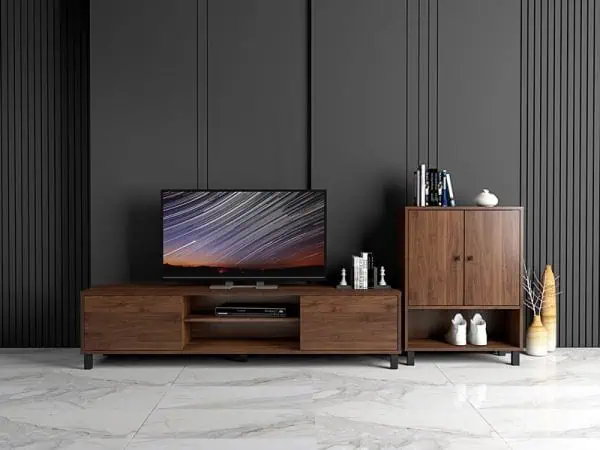 Tủ kệ phòng khách gỗ MFC Tủ kệ phòng khách gỗ MFC