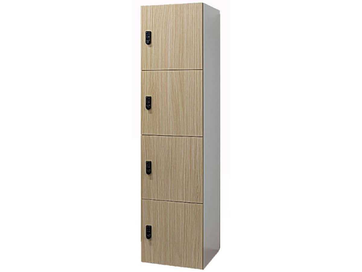 Tủ locker gỗ MFC 2 Tủ locker gỗ MFC 2