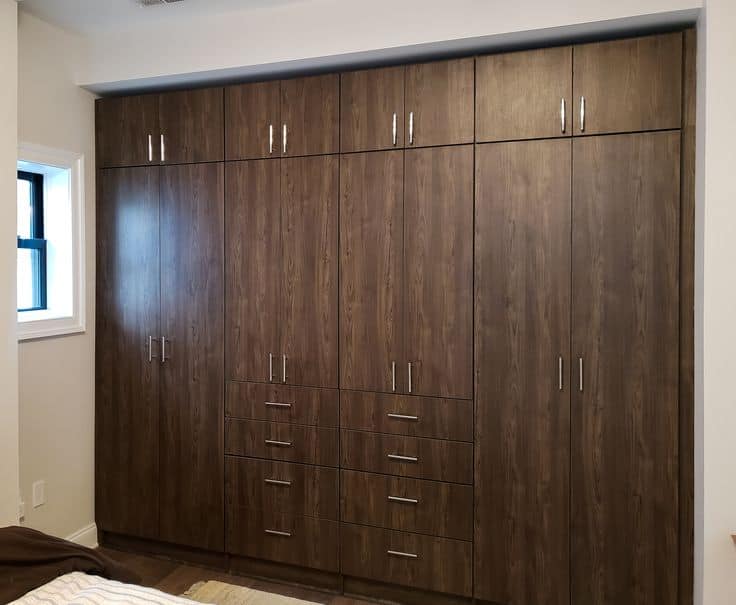 Tủ quần áo gỗ HDF 3 Tủ quần áo gỗ HDF 3