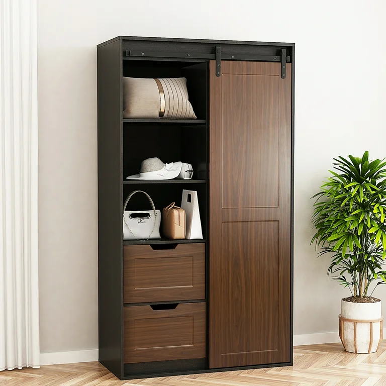 Tủ quần áo gỗ HDF 4 Tủ quần áo gỗ HDF 4