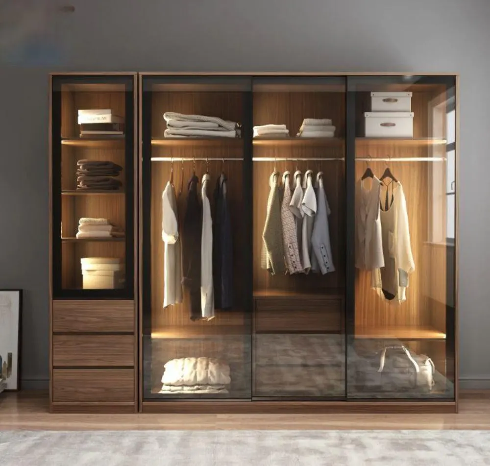 Tủ quần áo gỗ công nghiệp HDF 2 Tủ quần áo gỗ công nghiệp HDF 2