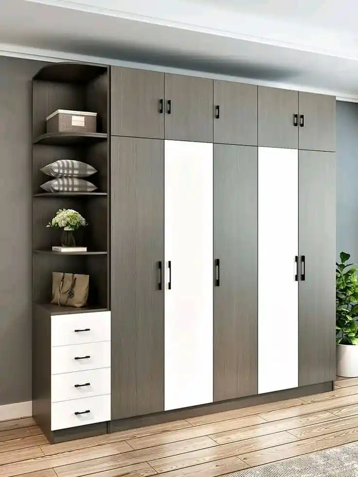 Tủ quần áo gỗ công nghiệp HDF 3 Tủ quần áo gỗ công nghiệp HDF 3