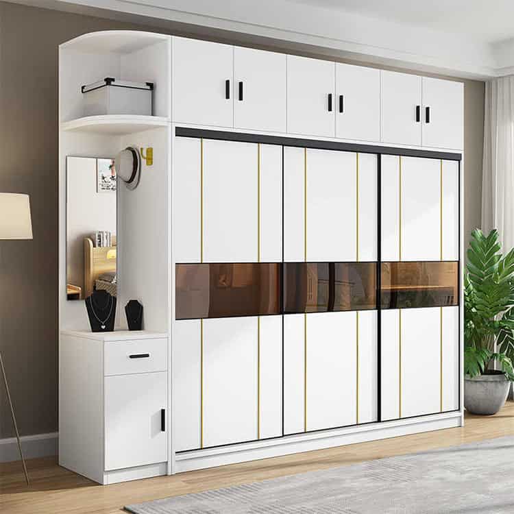 Tủ quần áo gỗ công nghiệp MFC Tủ quần áo gỗ công nghiệp MFC