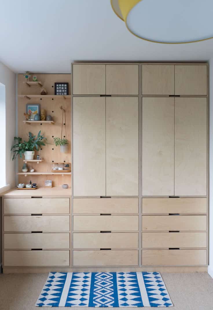 Tủ quần áo gỗ plywood bền đẹp 4 Tủ quần áo gỗ plywood bền đẹp 4