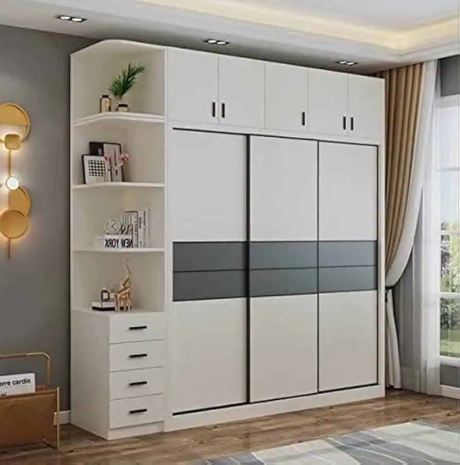 Tủ quần áo gỗ plywood hiện đại 4 Tủ quần áo gỗ plywood hiện đại 4