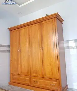 Tủ quần áo gỗ tự nhiên TQA012