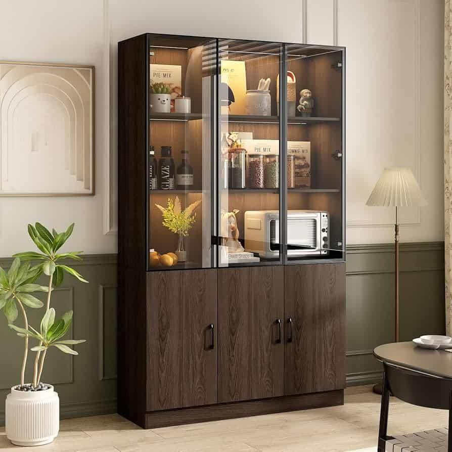 Tủ trưng bày gỗ plywood 3 Tủ trưng bày gỗ plywood 3