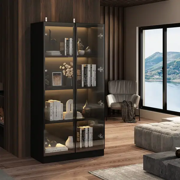 Tủ trưng bày gỗ plywood sang trọng 5 Tủ trưng bày gỗ plywood sang trọng 5