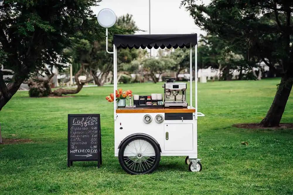 Xe bán cafe