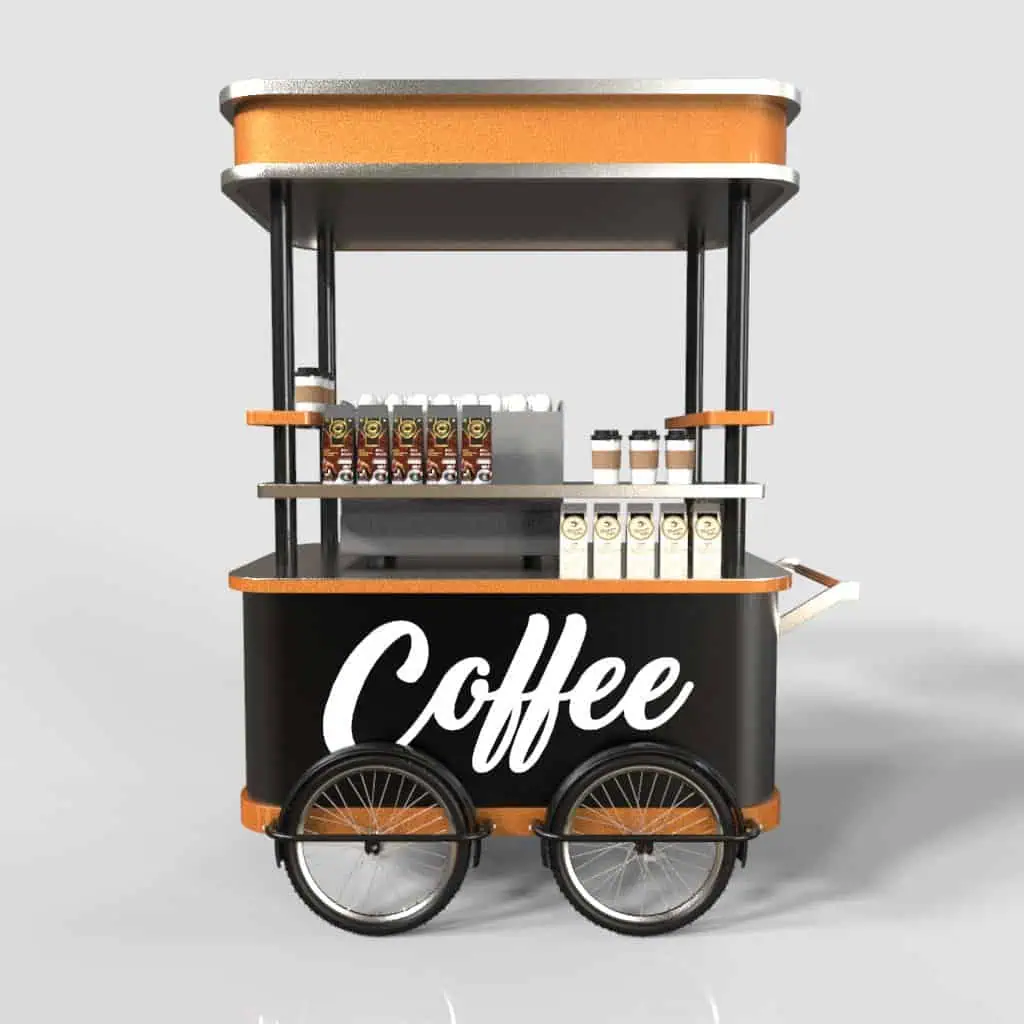 Xe bán cafe di động 3 Xe bán cafe di động 3