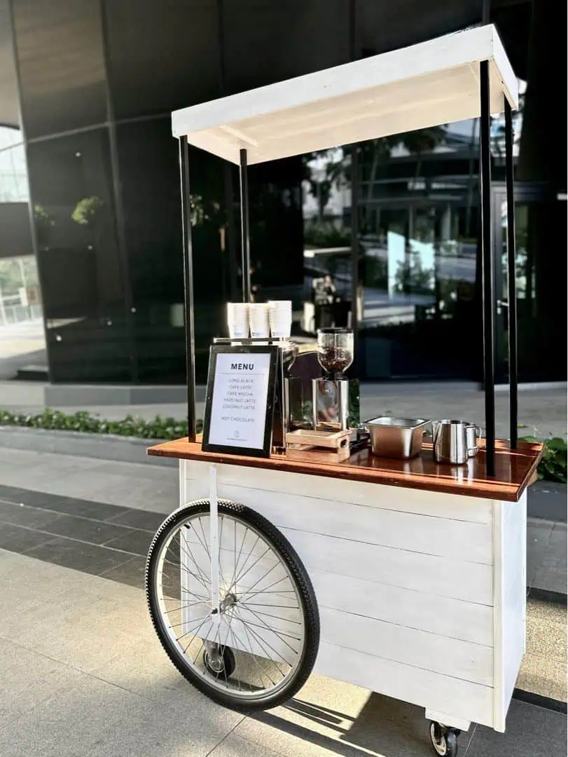 Xe bán cafe lưu động 2 Xe bán cafe lưu động 2
