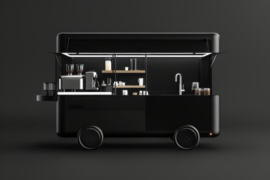 Xe cafe có mái che 4 Xe cafe có mái che 4