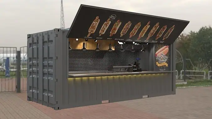 Xe cafe container